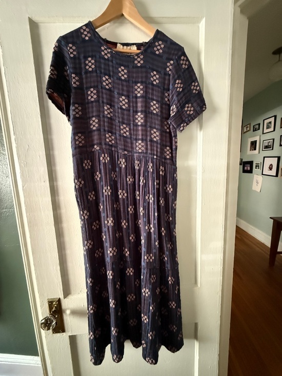 Ace & Jig Dresses & Skirts - Ace & Jig Navy and Light Pink Midi Dress